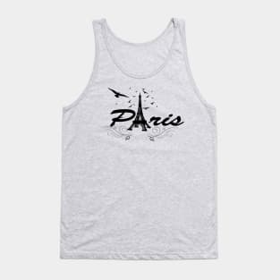 Paris, the eiffel tower Tank Top